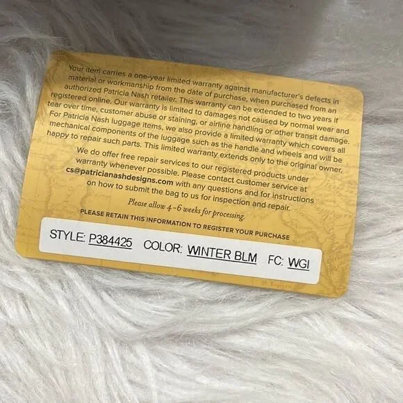 PATRICIA Nash Winter Bloom Gracchi Leather Satchel - Picture 15 of 16